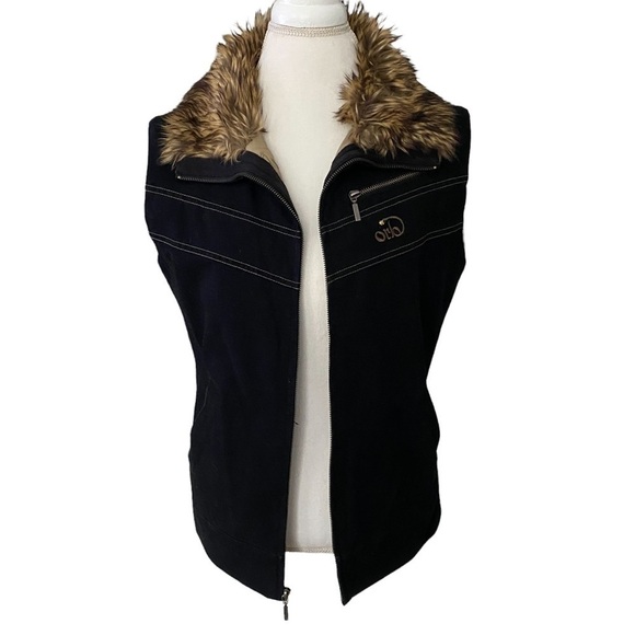 Orb Faux fur collar vest - vintage - Picture 8 of 8